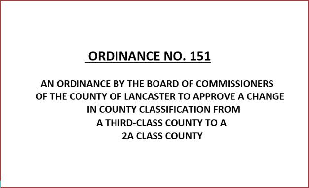 Ordinance 151