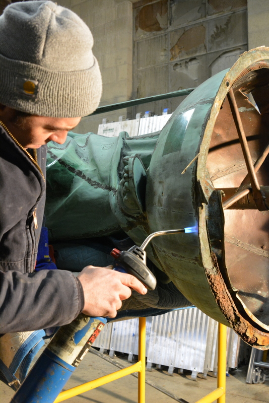 Old Courthouse Welding Statue