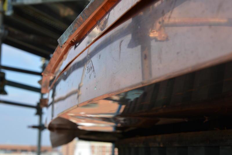 Old Courthouse - Copper soffit