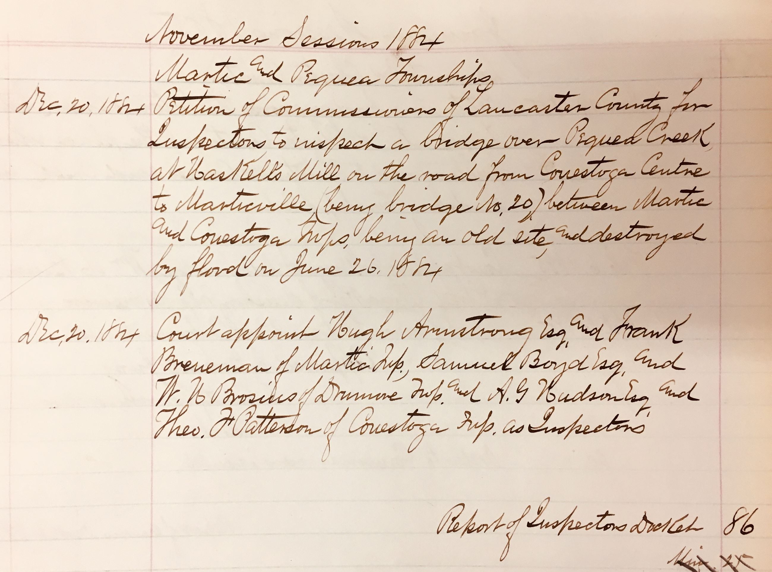 Bridge Minutes Photo